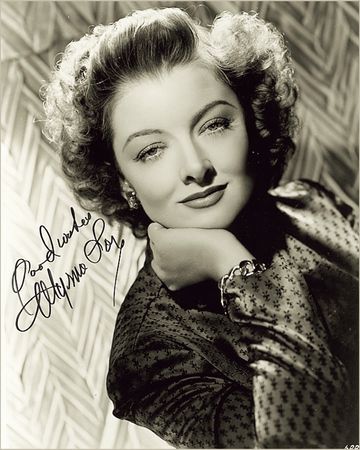Lot #1113 Myrna Loy - Image 1
