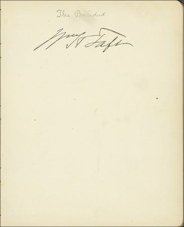 Lot #155 Theodore Roosevelt and William H. Taft - Image 3