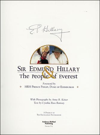 Lot #288 Edmund Hillary - Image 2