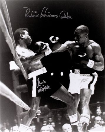 Lot #1322 Rubin “Hurricane” Carter and Emile Griffith - Image 1