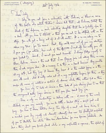 Lot #640 George Bernard Shaw - Image 2