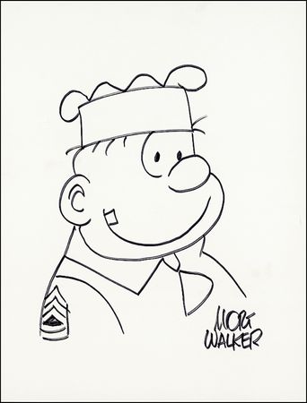 Lot #703 Mort Walker - Image 2