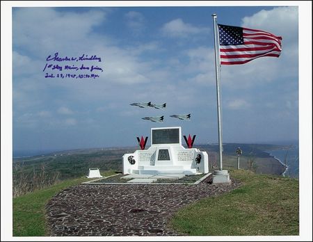 Lot #443 Iwo Jima: Lindberg, Charles - Image 1