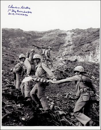 Lot #443 Iwo Jima: Lindberg, Charles - Image 3
