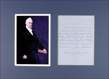 Lot #9 James Buchanan