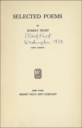Lot #578 Robert Frost - Image 1