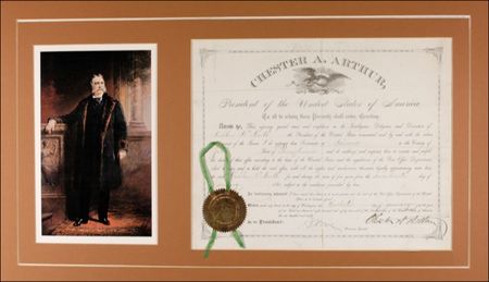 Lot #4 Chester A. Arthur