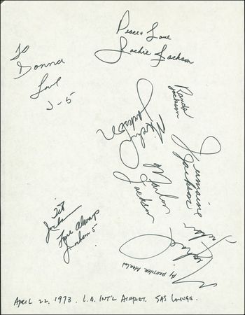 Lot #796 Jackson Five - Image 1