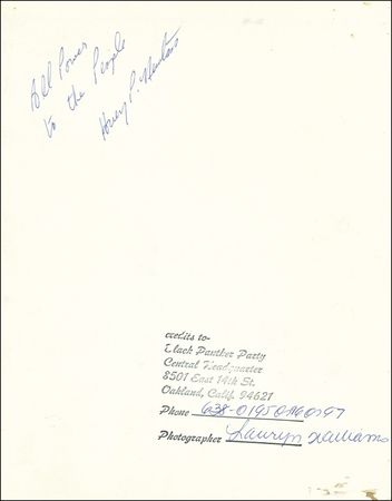 Lot #336 Huey Newton - Image 1