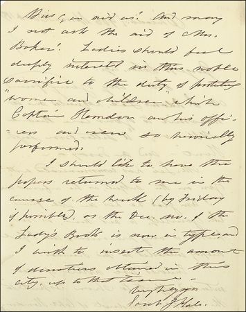 Lot #582 Sarah Josepha Hale - Image 1