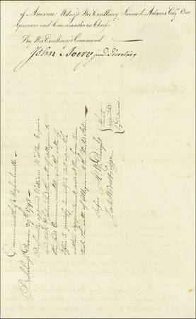 Lot #205 Samuel Adams - Image 1