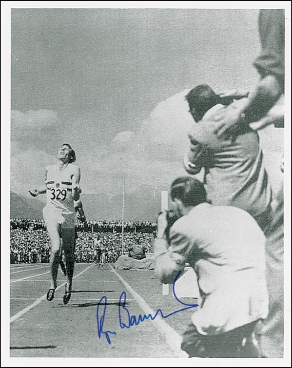 Lot 1318 Roger Bannister