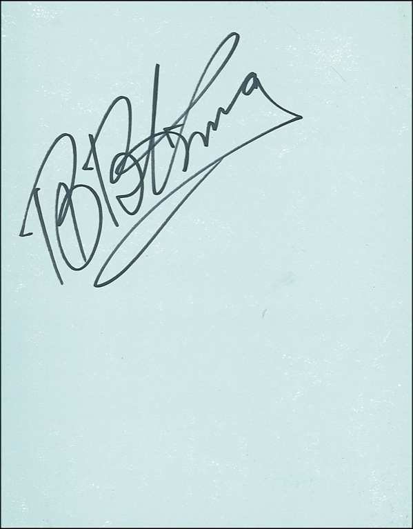 Lot 789 B. B. King