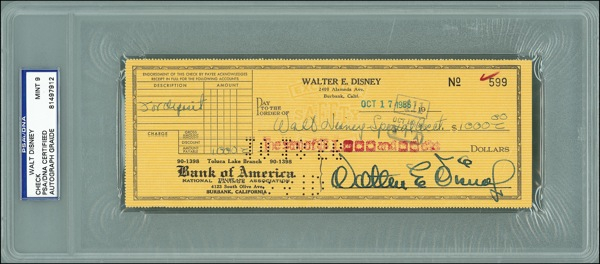 Lot 615 Walt Disney