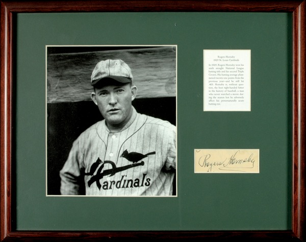 Lot 1444 Rogers Hornsby