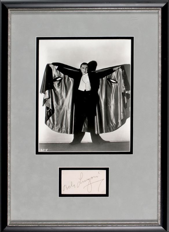 Lot 1142 Béla Lugosi
