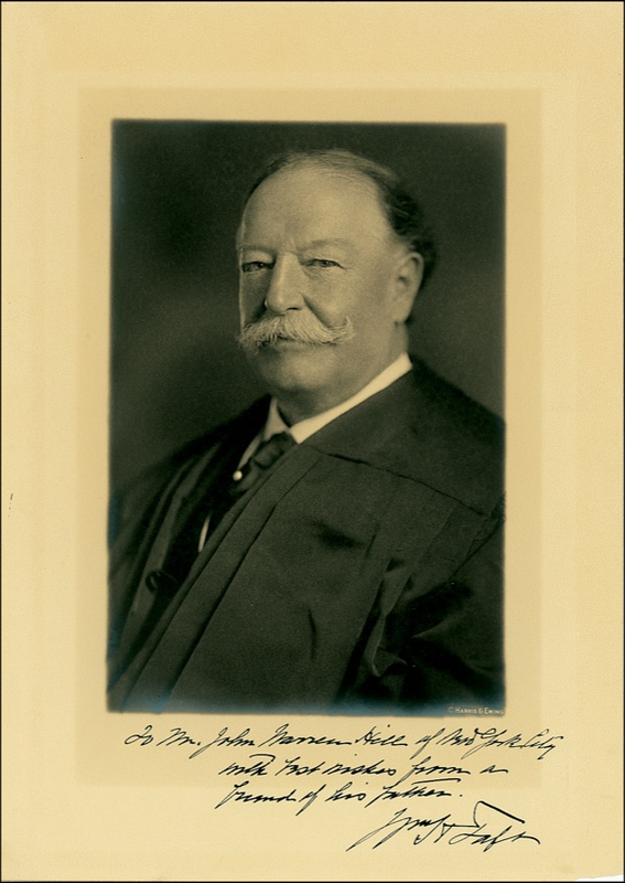 Lot 138 William H. Taft