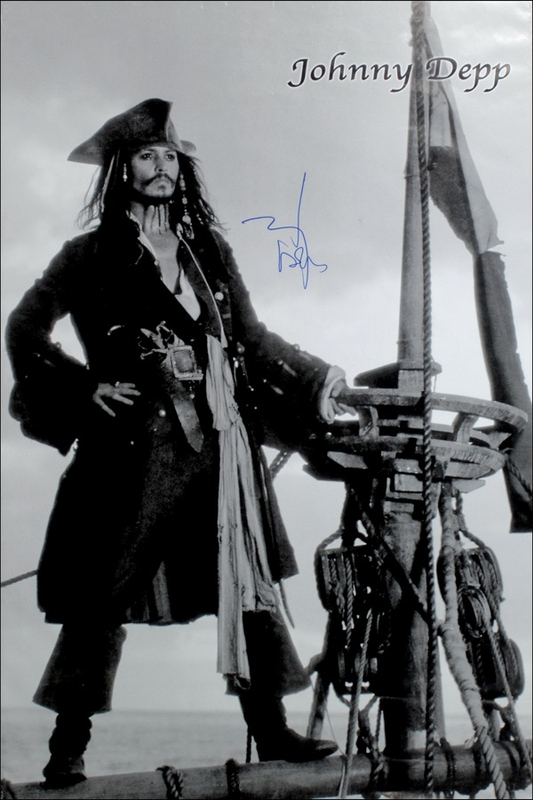 Lot 1034 Johnny Depp