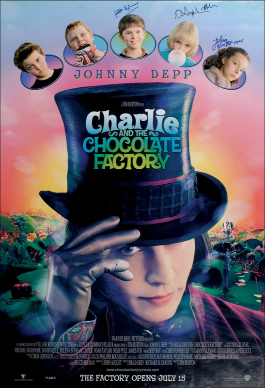 Lot 1005 Charlie and the Chocolate Factory