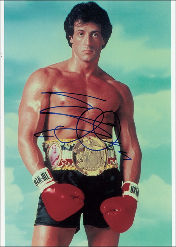 Lot 1234 Sylvester Stallone