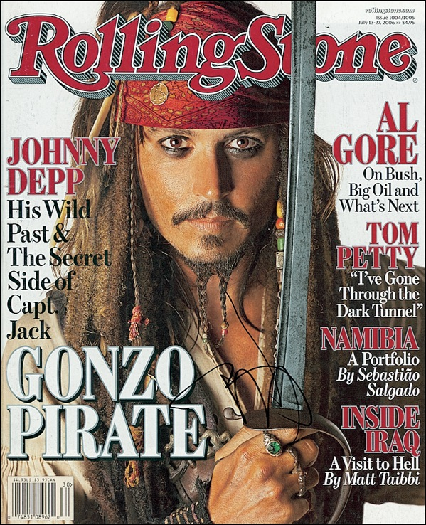 Lot 1035 Johnny Depp