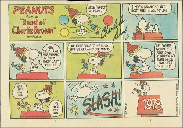 Lot 646 Charles Schulz