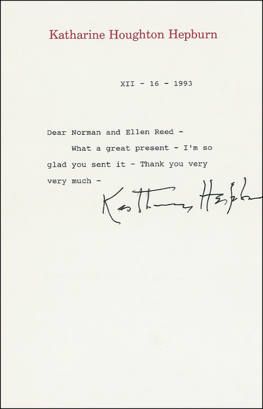 Lot 1091 Katharine Hepburn