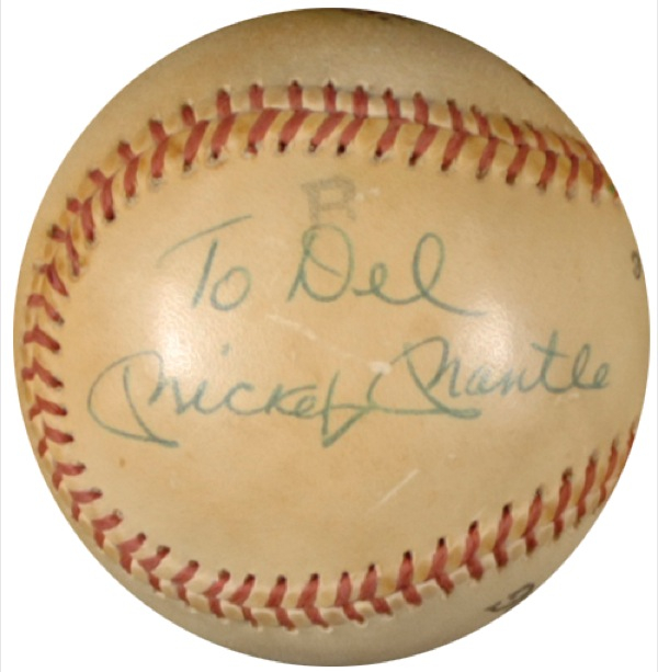 Lot 1474 Mickey Mantle