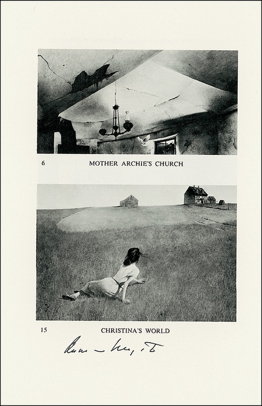 Lot 596 Andrew Wyeth