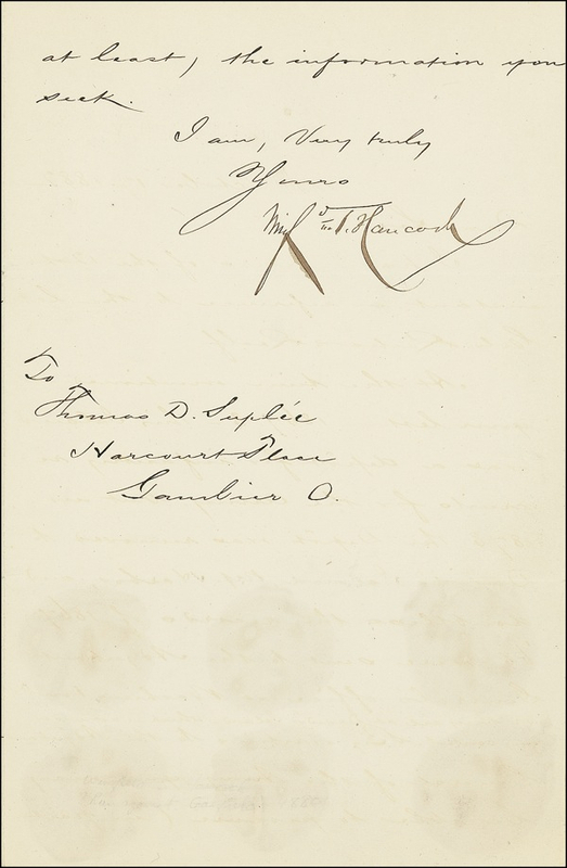 Lot 379 Winfield Scott Hancock