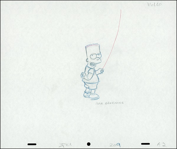 Lot 629 Matt Groening