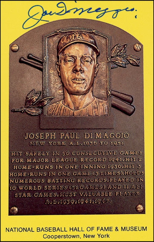 Lot 1393 Joe DiMaggio