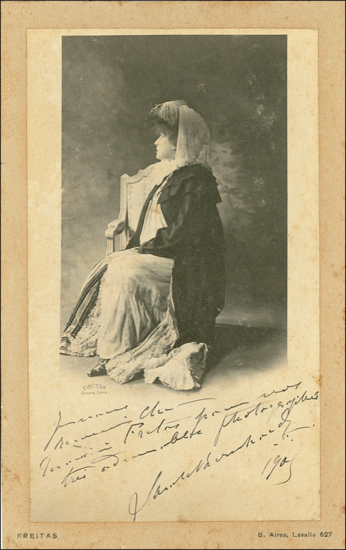 Lot 975 Sarah Bernhardt