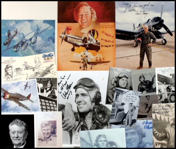 Lot 424 U. S. Fighter Aces