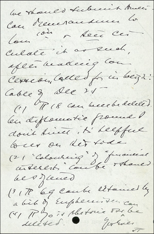 Lot 323 Supreme Court: Frankfurter, Felix