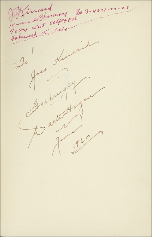 Lot 1436 Walter Hagen