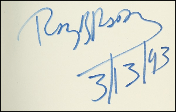 Lot 487 Ray Bradbury