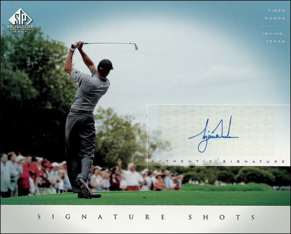 Lot 1599 Tiger Woods