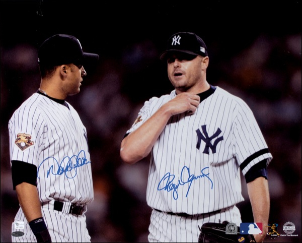 Lot 1453 Derek Jeter and Roger Clemens