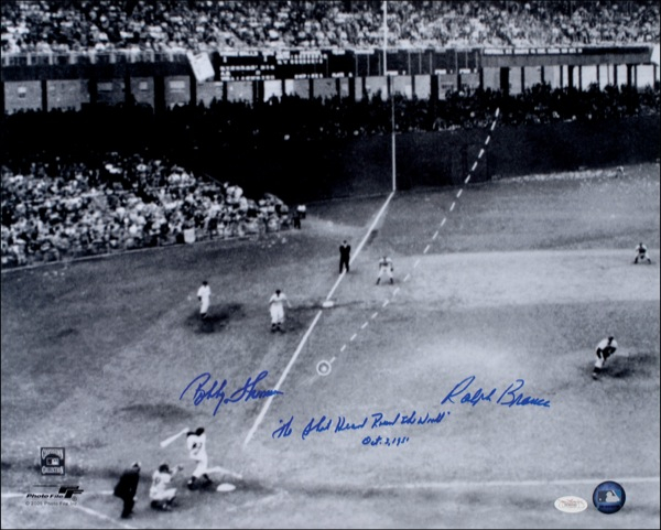 Lot 1361 Ralph Branca and Bobby Thomson