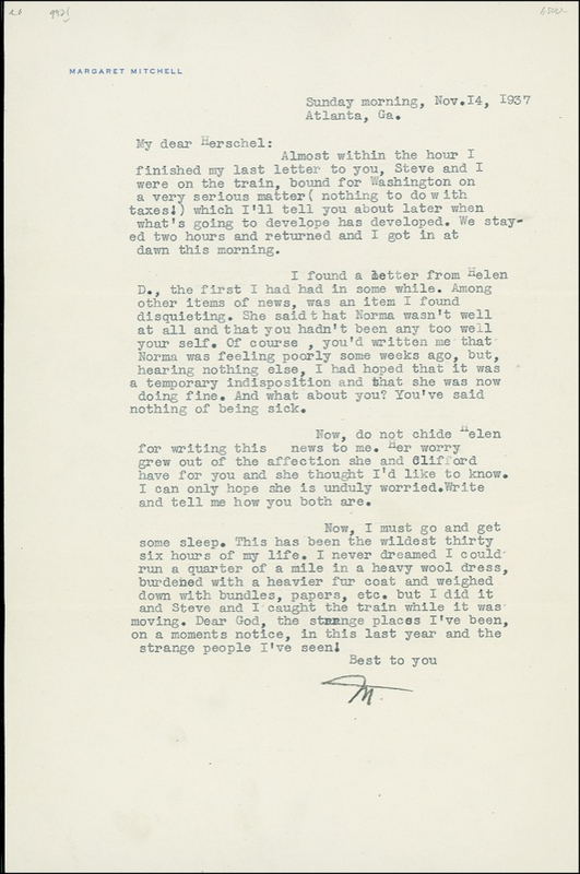 Lot 554 Margaret Mitchell