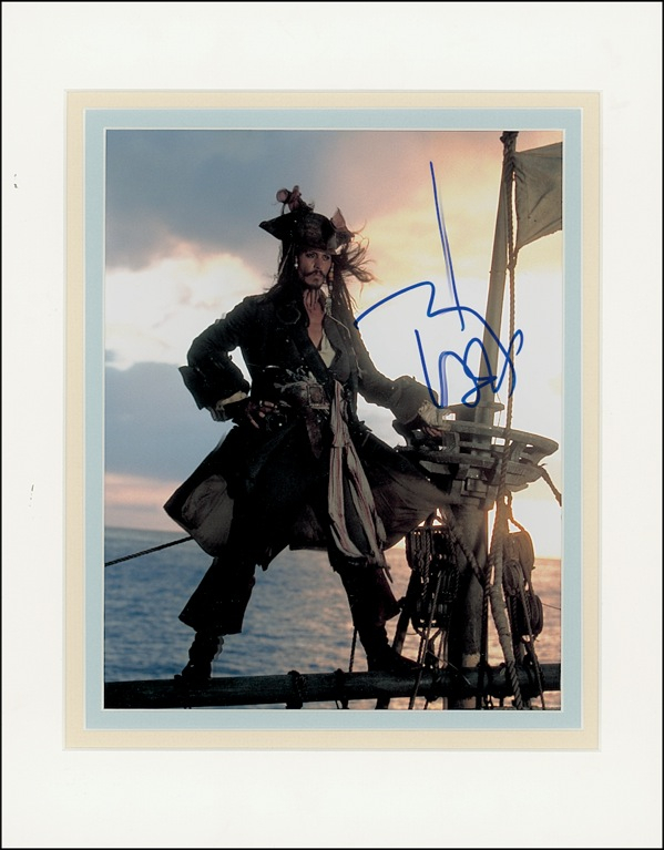 Lot 1037 Johnny Depp