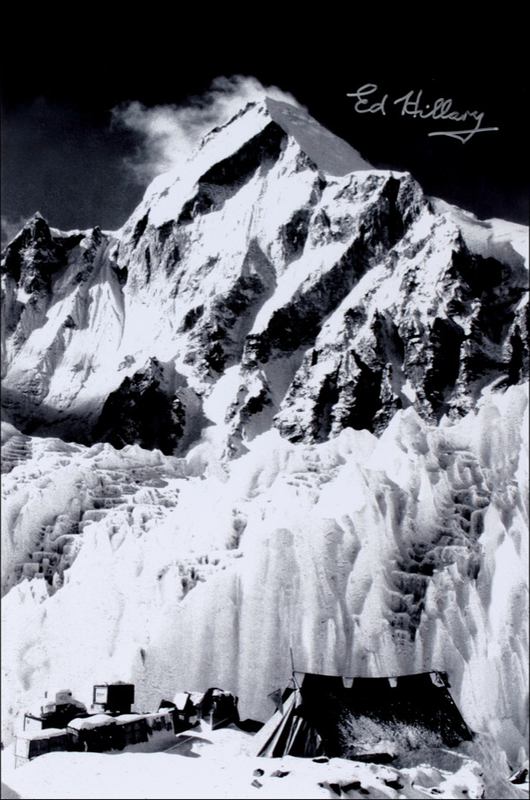 Lot 250 Edmund Hillary