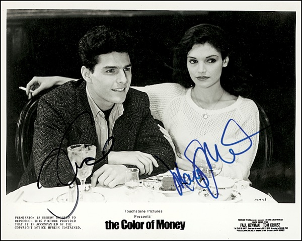 Lot 1022 Tom Cruise and Mary Elizabeth Mastrantonio