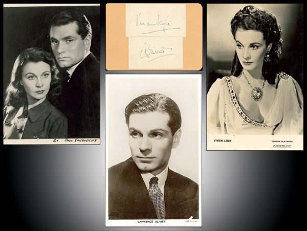 Lot 1137 Vivien Leigh and Laurence Olivier