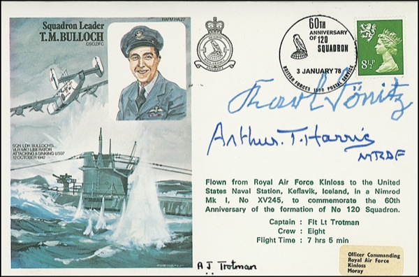 Lot 367 Karl Dönitz and Arthur T. Harris