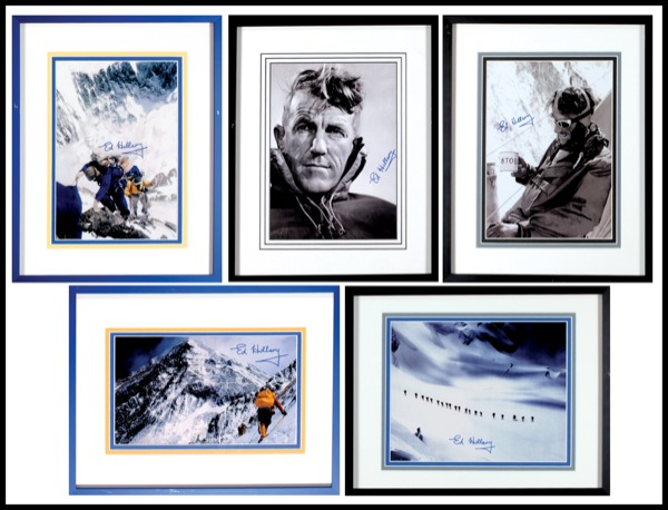 Lot 251 Edmund Hillary