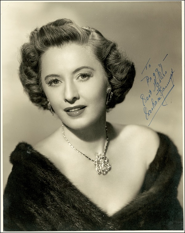 Lot 1238 Barbara Stanwyck
