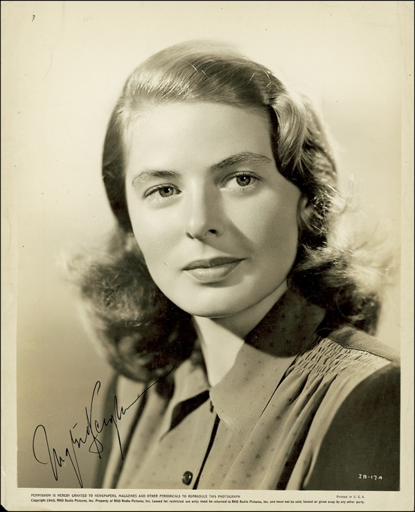 Lot 970 Ingrid Bergman