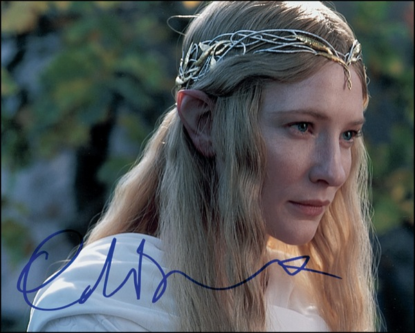 Lot 1143 Lord of the Rings: Blanchett, Cate